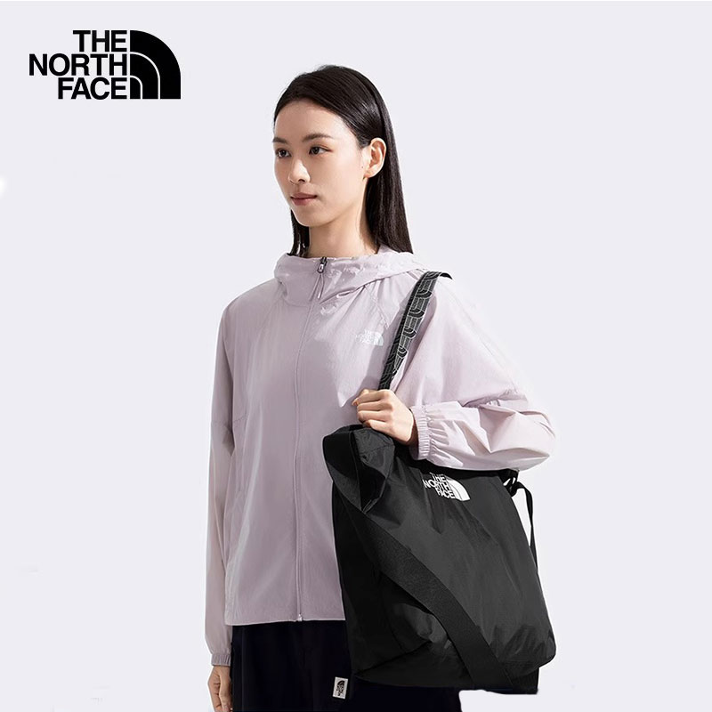 北面单肩包女户外休闲大容量背包