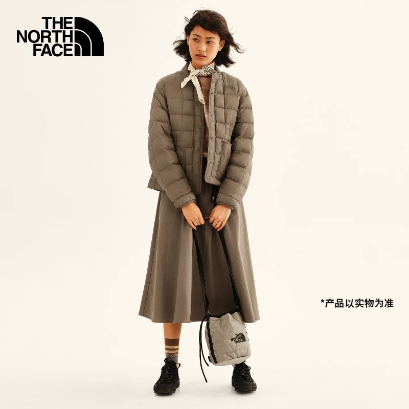 TheNorthFace北面羽绒服女26秋冬户外鹅绒保暖防泼水宽松外套8J6U
