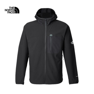 TheNorthFace北面软壳男25秋冬户外HKE棋盘格防泼水保暖外套8END