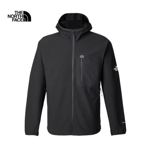 北面软壳衣男防泼水保暖外套