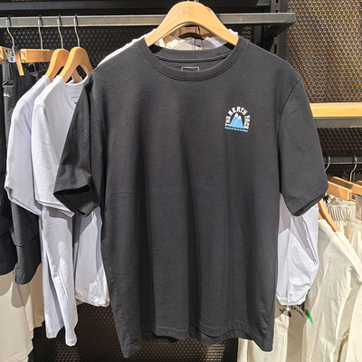 北面户外运动透气圆领T恤