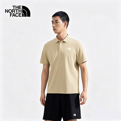 TheNorthFace北面速干衣短袖男26春夏户外透气防晒Polo衫T恤