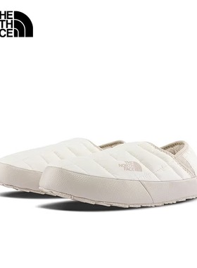 TheNorthFace北面一脚蹬保暖棉鞋女户外防泼水营地鞋懒人鞋3V1H