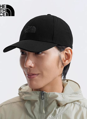 TheNorthFace北面运动帽男女同款2025秋冬户外遮阳防护棒球帽4VSV