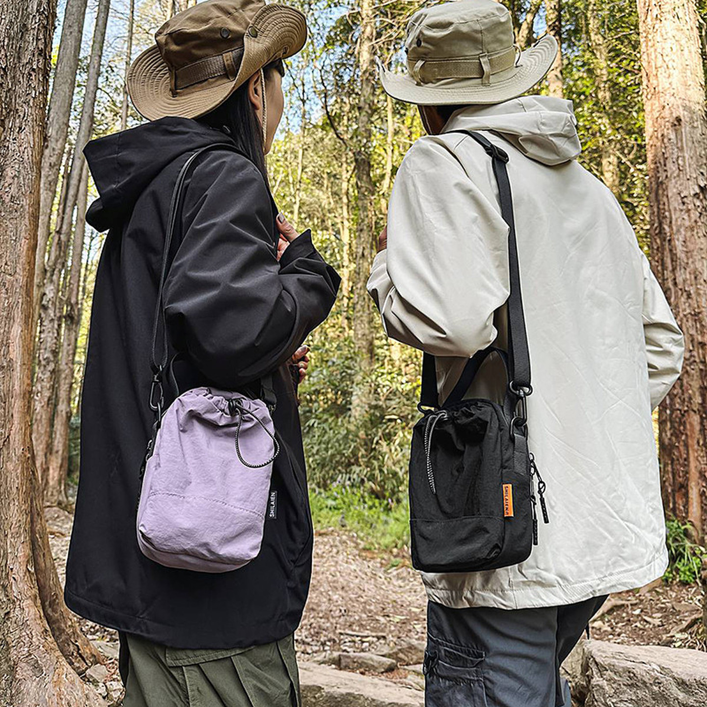 户外手机包运动水壶包随身小包登山男女休闲单肩斜挎包潮包小挎包