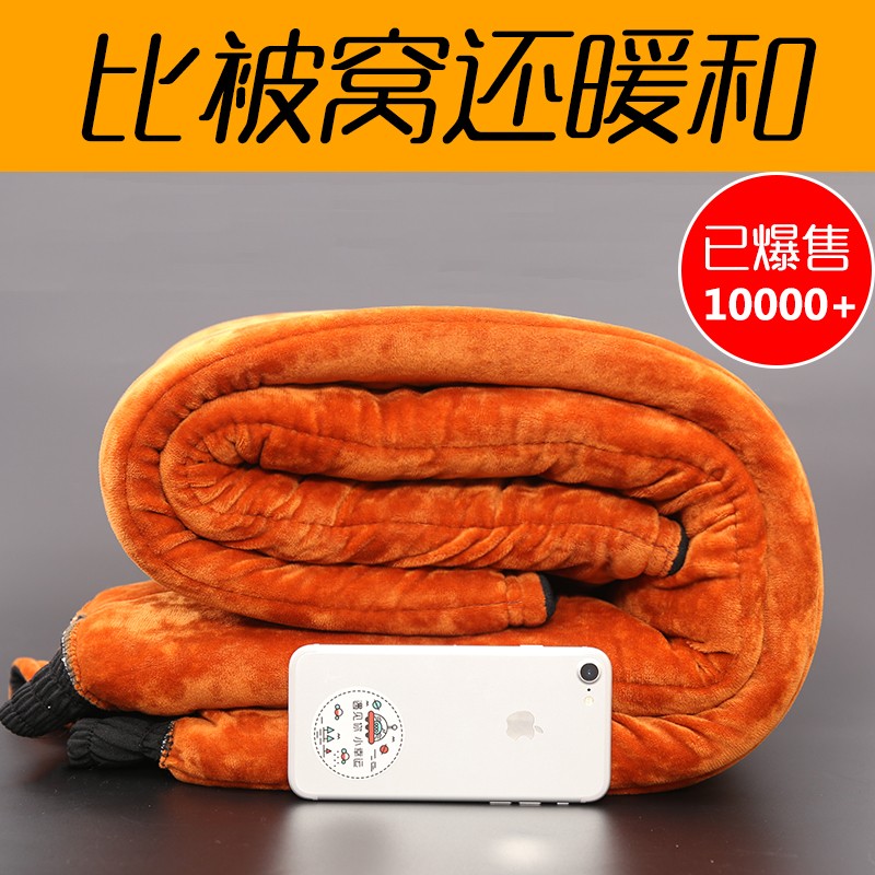 棉裤男加绒加厚外穿驼绒爸爸宽松中老年东北老人冬季高腰保暖裤