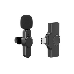 领夹式无线麦克风便携式录音安卓直播降噪手机拍视频口播收音麦