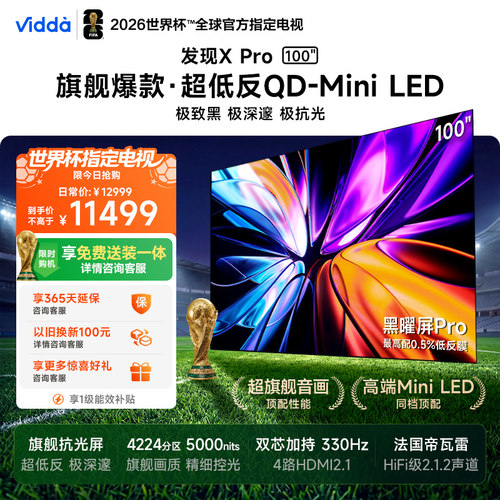 Vidda发现XPro100英寸