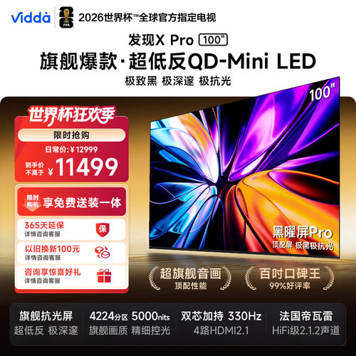 Vidda发现XPro100英寸