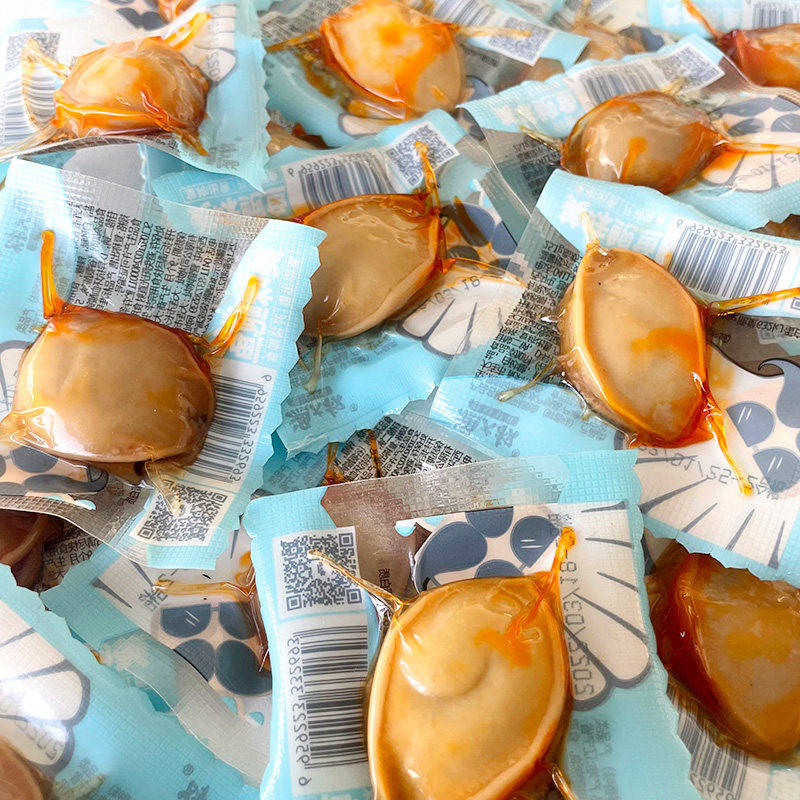 渔大叔鲍鱼即食高蛋白下酒菜零食小吃解馋营养夜宵低脂海鲜零食