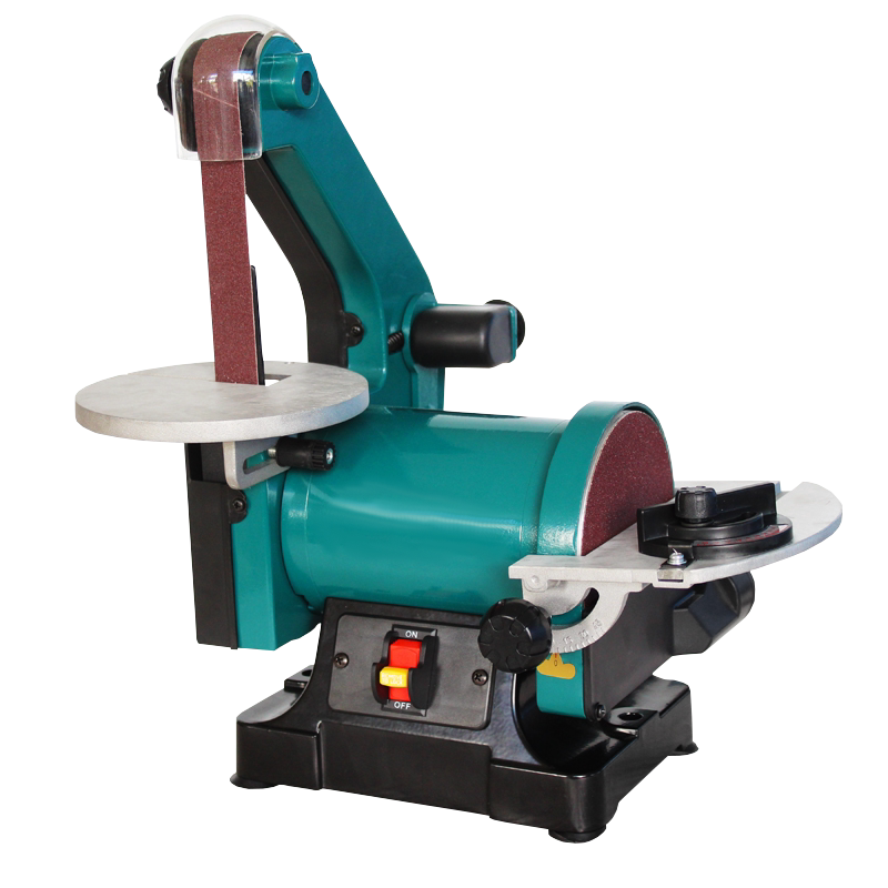 抛光机砂带机砂盘机打磨机家用磨光小型木工台式砂光机砂纸机磨刀