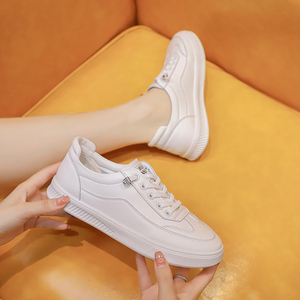 超火小白鞋女2023夏季新款百搭软面软底单鞋学生透气运动休闲板鞋