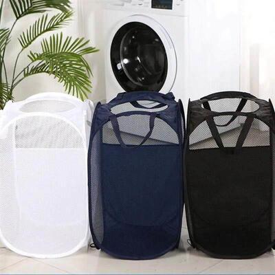 Large Foldable Laundry Washing Clothes Storage Bag Hamper Ba