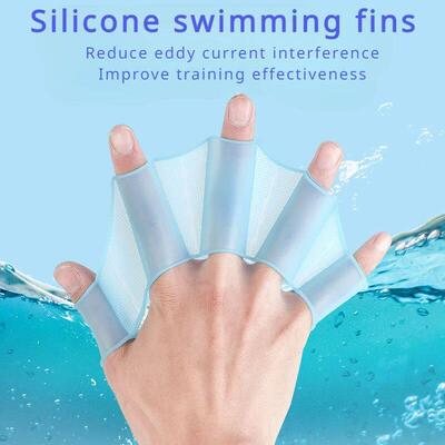 Silicone Swimming Fins Flipper Men Women Child Swim Pool Spo