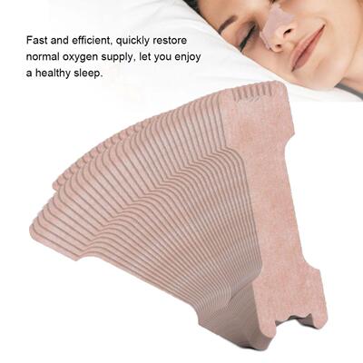 100PCS Breath Nasal Strips Right Aid Stop Snoring Nose Patch
