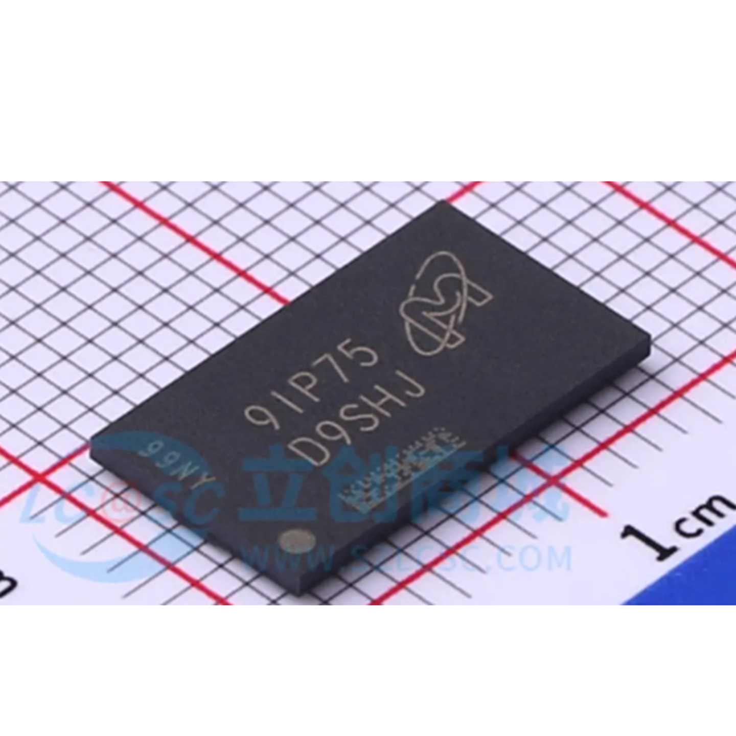 MT41K256M16TW-107 AIT:P  丝印:D9SHJ  4Gb DDR3L SDRAM存储器