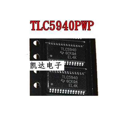 TLC5940PWP TLC5940PWPR TLC5940 LED驱动器芯片 HTSSOP28 原装IC
