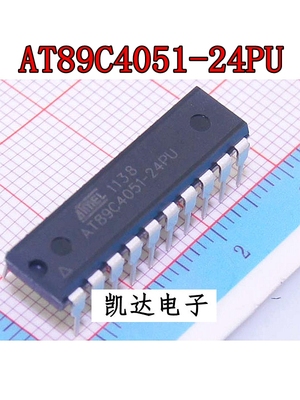 AT89C4051 AT89C4051-24PU 微控制器芯片 直插DIP-20 全新原装IC