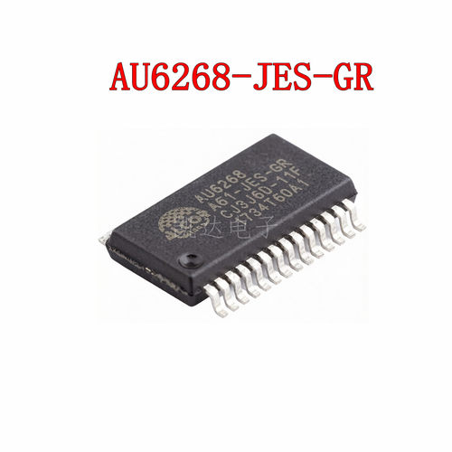 AU6268-JES-GR AU6258-J61-JES-GR 端口电源开关 贴片SSOP28 全新