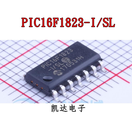 PIC16F1823-I/SL 贴片SOP14 8位微控制器 全新原装 单片机芯片IC