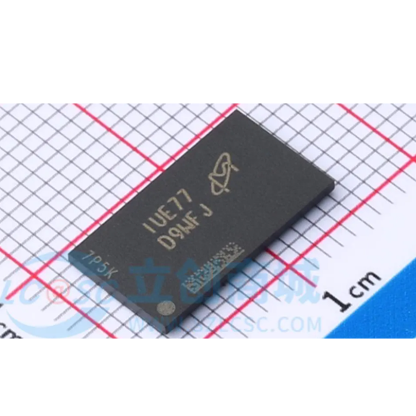 MT40A512M16LY-062E：E 丝印D9WFJ FBGA96 8GB DDR4 存储器