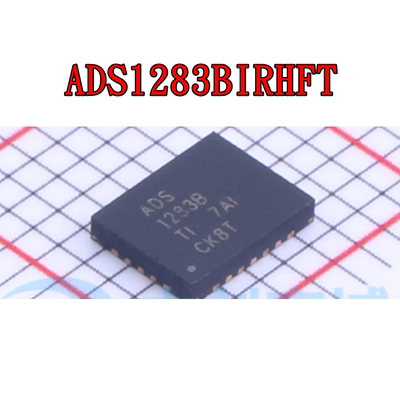 ADS1283BIRHFT 全新原装 QFN24(4*5) 模数转换芯片 进口 贴片IC