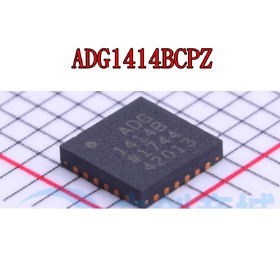 ADG1414BCPZ-REEL7 ADG1414BCPZ 全新原装 LFCSP-24封装 模拟开关