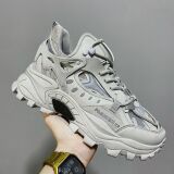 2021秋季新款韩版潮流运动鞋老爹鞋厚底休闲鞋XZ517-1XZ007P58，男鞋低帮鞋，星座517-1