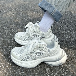学生休闲女情侣厚底老爹鞋ins街拍百搭运动鞋XZ517-1 XZ2315 P80图片