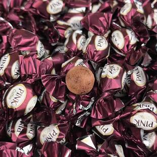 俄罗斯进口黑美人迷你巧克力糖咖啡味夹心糖果可可粉结婚喜糖零食