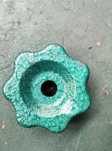 金豹磨浆机配件铸铁手柄调节器