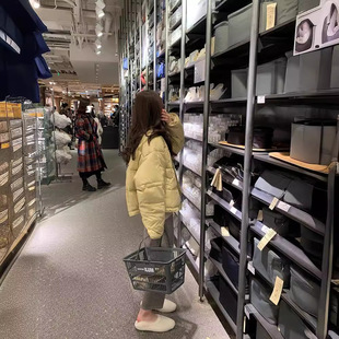 韩国防寒东大门羽绒服女款高端时尚韩版感小众短款面包冬季外套