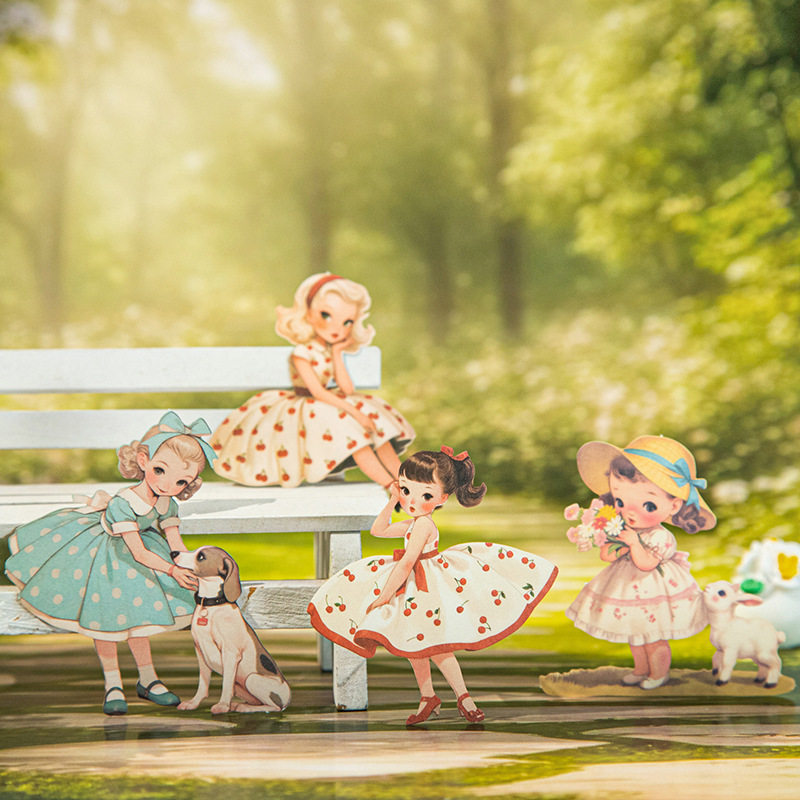 童真往事系列白牛皮纸贴纸包25张入欧式儿童人物手帐装饰素材贴画,文具电教/文化用品/商务用品,贴纸/立体贴纸,淘宝优惠券,粉丝福利购,淘宝优惠卷