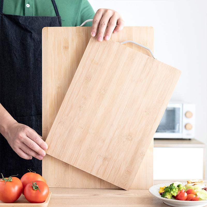 达信竹菜板方形家用毛竹整板厨房砧板案板切菜板整木粘板