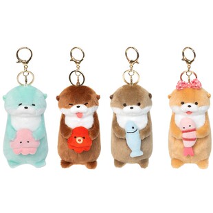 日版amuse小水獭站姿毛绒挂件钥匙扣挂饰卡通可爱人气玩偶礼物萌