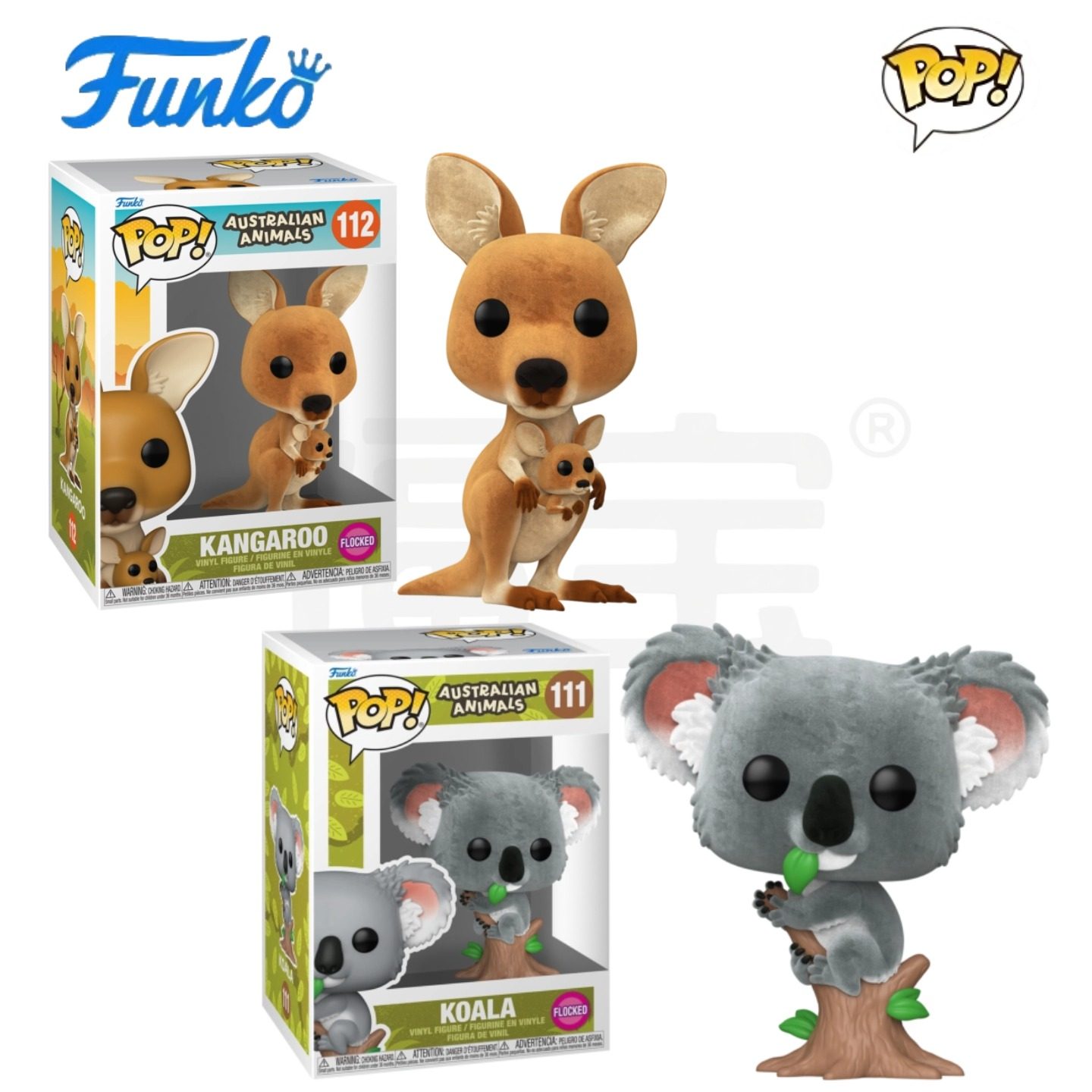 Funko POP澳大利亚动物袋鼠Kangaroo考拉Koala公仔手办摆件