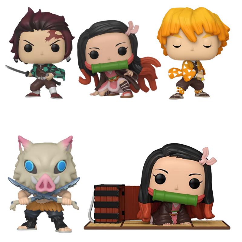 FUNKO鬼灭之刃善逸公仔手办