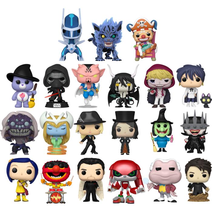 Funko POP 2024年展会款鬼妈妈路西法睡魔芝麻街女巫布兰妮手办