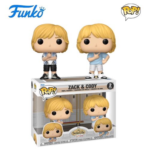 Funko POP小查与寇弟的生活The Suite Life of Zack & Cody手办