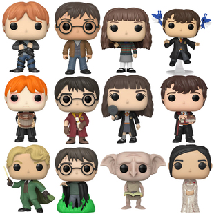 Funko pop哈利波特20周年公仔手办罗恩赫敏 纳威 多比 吉德罗教授