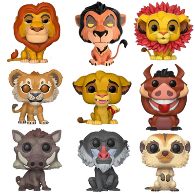 FUNKO狮子王辛巴彭彭公仔手办