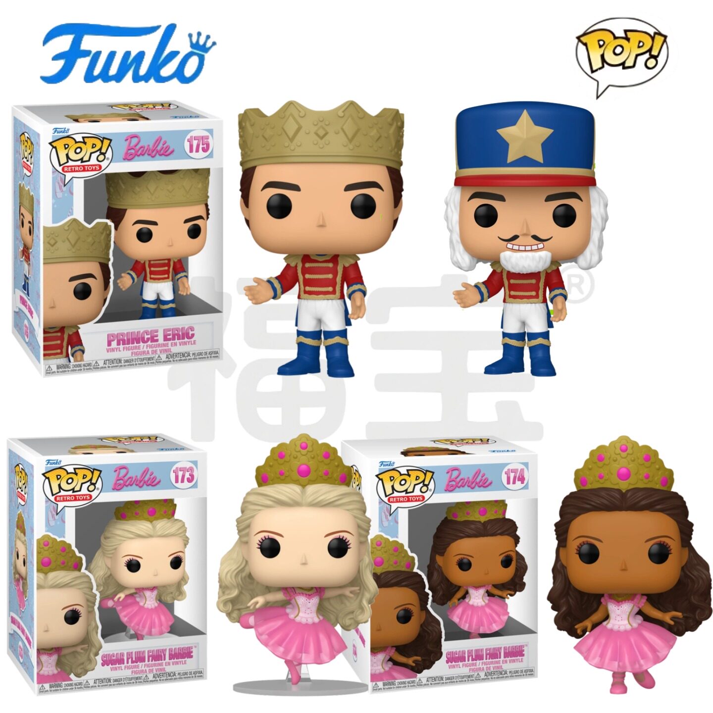 Funko POP 芭比娃娃Barbie in the Nutcracker周边糖梅仙子手办