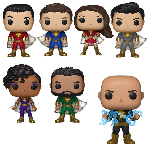 沙赞2众神之怒黑亚当公仔手办