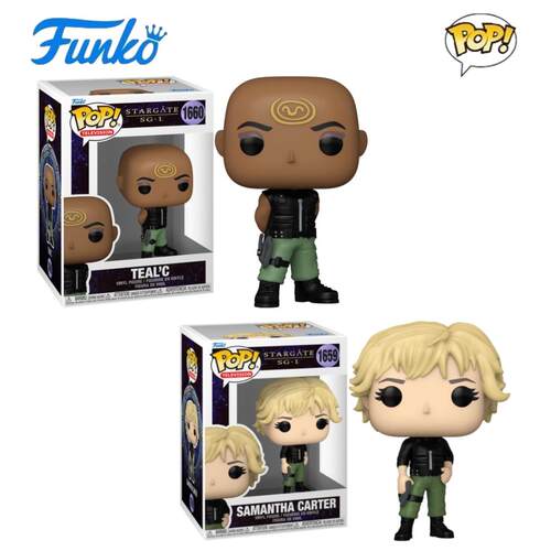 Funko POP 美剧星际之门Stargate SG-1公仔手办Teal'c 萨曼莎