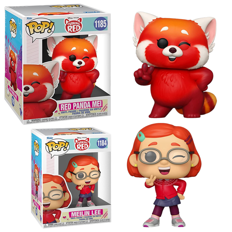 皮克斯青春变形记教育卡通公仔