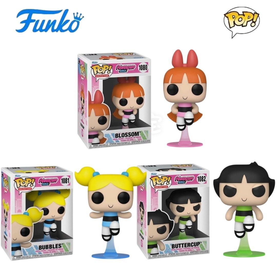 FUNKO飞天小女警美漫卡通公仔
