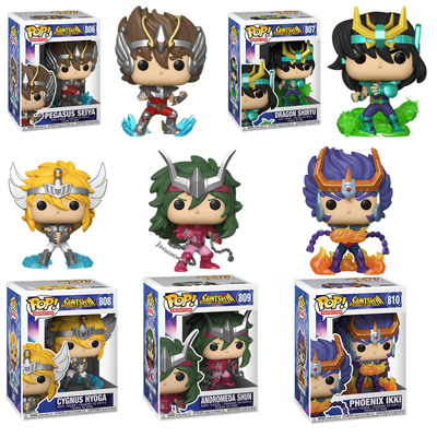 FUNKO圣斗士星矢收藏紫龙手办