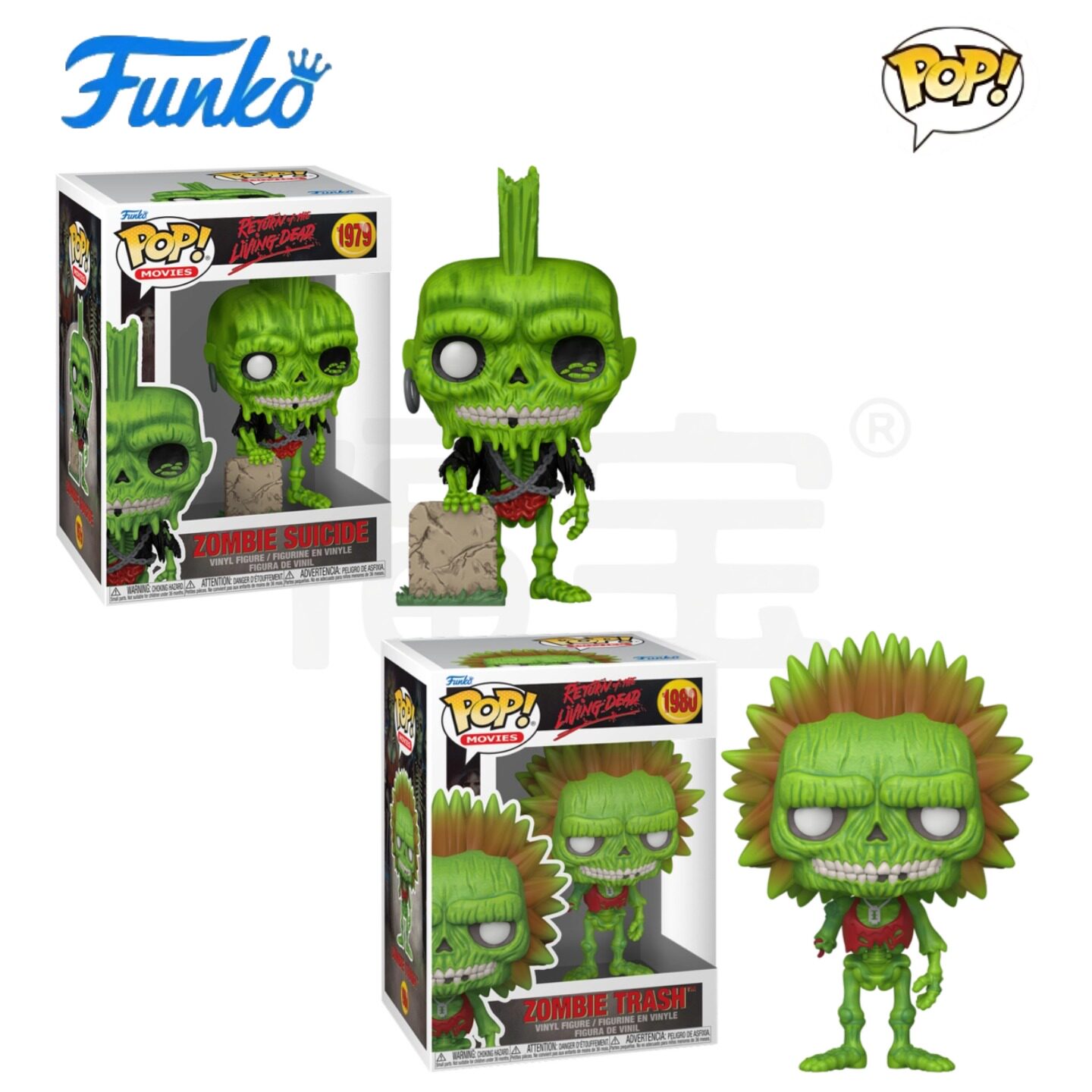 Funko POP活死人归来The Return of the Living Dead周边公仔手办