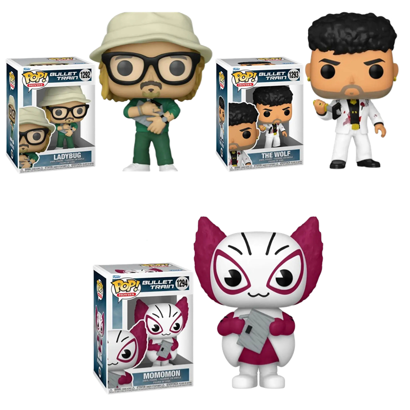 Funko POP 子弹列车Bullet Train公仔手办瓢虫 恶狼 毒蜂杀手人偶