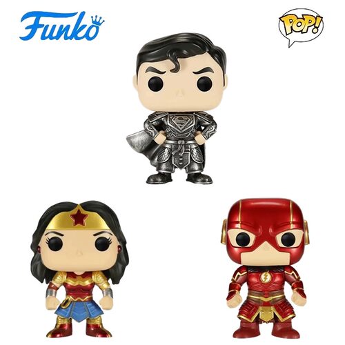 FUNKO亚洲版超人神奇女侠公仔
